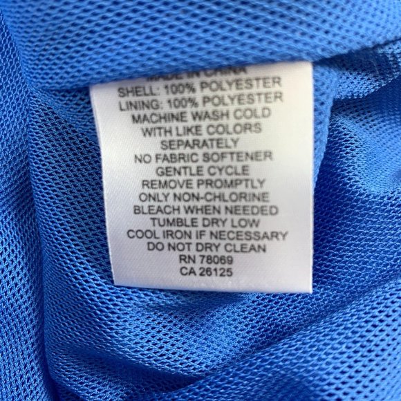 Ashworth Weather Systems Large Jacket Blue Lined - Picture 5 of 8